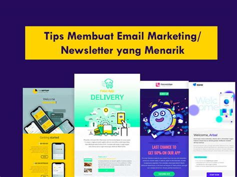 cara membuat email marketing newsletter